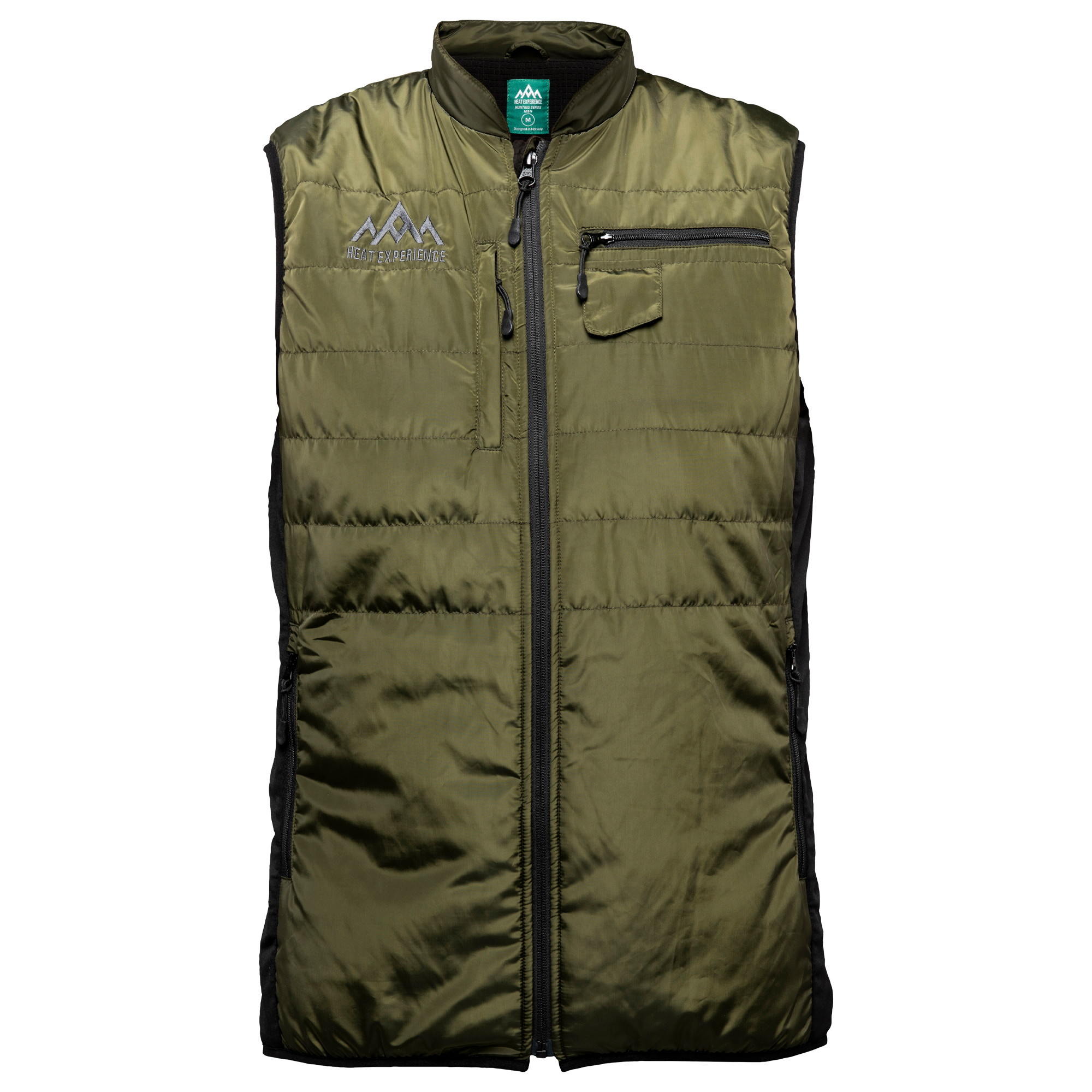 Heat Experience Men's Hunting Vest Green