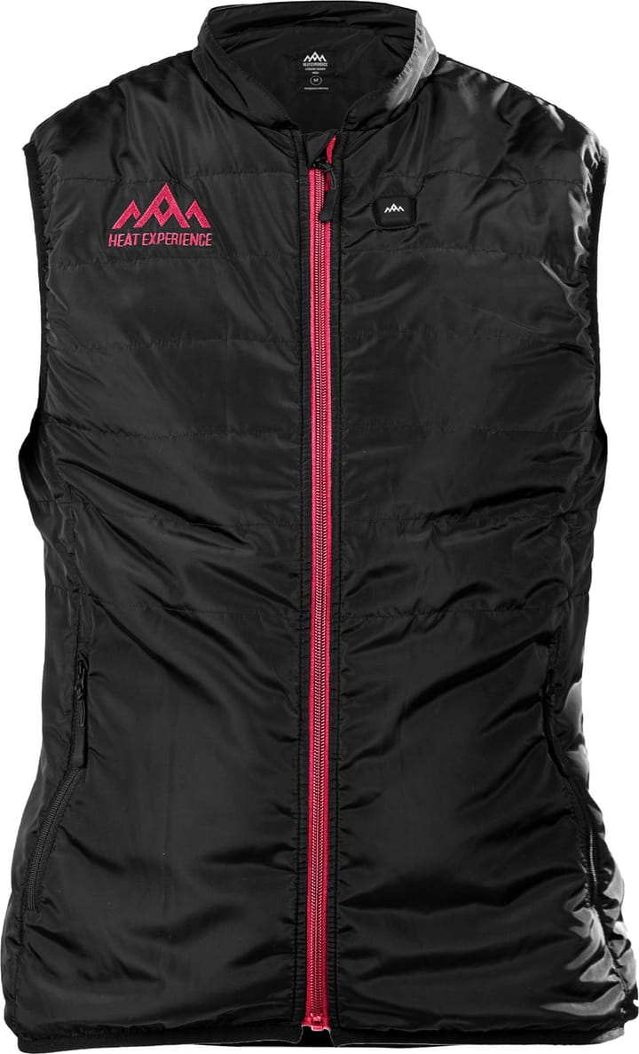 Heat Experience Women's Heated Everyday Vest Pink/Black Heat Experience Heat Experience Women's Heated Everyday Vest Pink/Black Heat Experience
