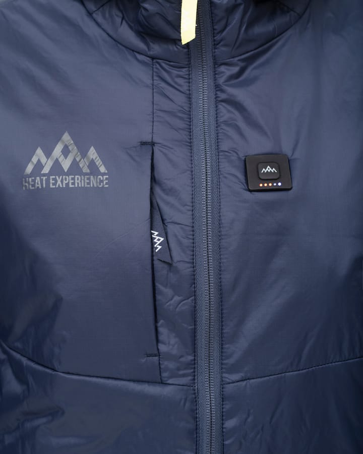 Women's HeatX Heated Hybrid Jacket Blue Heat Experience