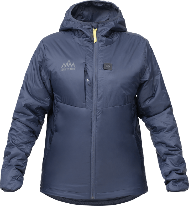 Heat Experience Women's HeatX Heated Hybrid Jacket Navy Blue Heat Experience