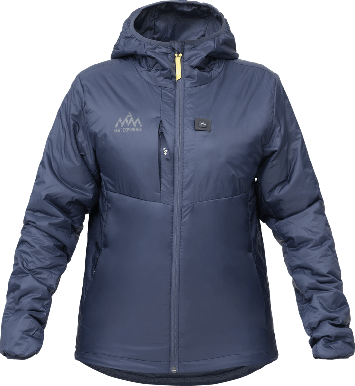 Women's HeatX Heated Hybrid Jacket Blue Heat Experience