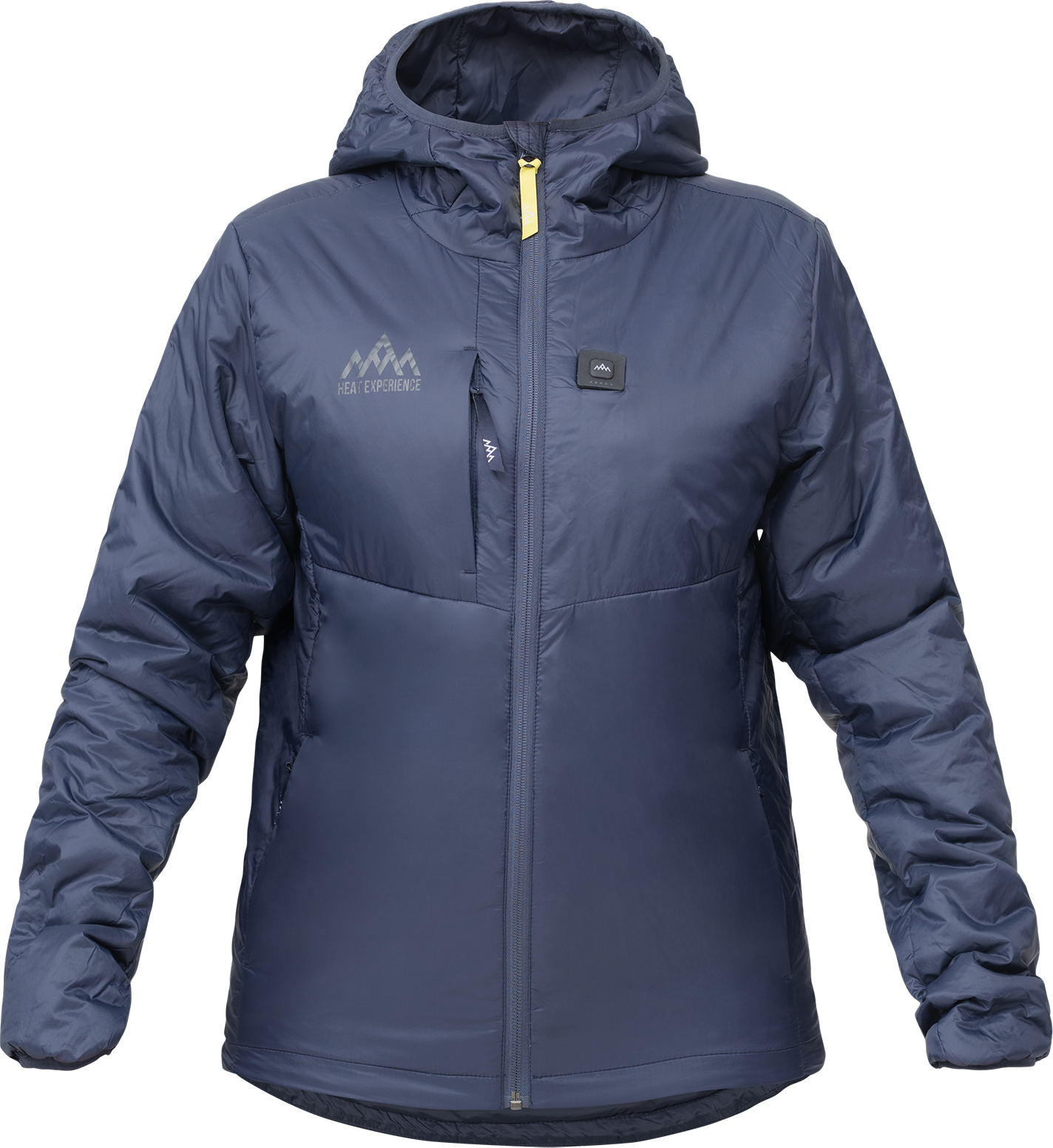 Heat Experience Women's HeatX Heated Hybrid Jacket Navy Blue Syntetfyllda mellanlagersjackor L