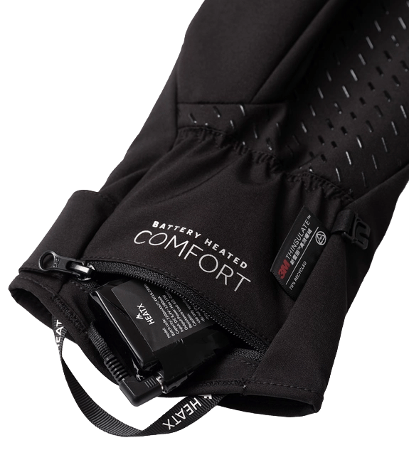 Heat Experience Heatx Everyday Mittens V2 Black Heat Experience