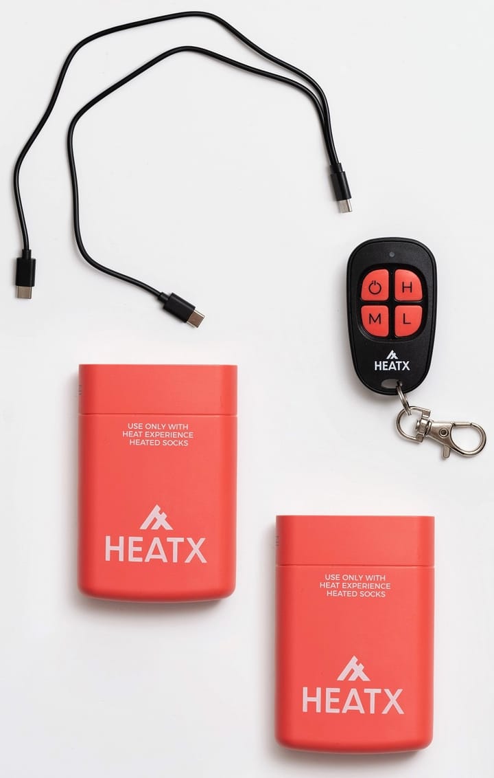 Heat Experience Heatx Everyday Socks And Battery V3 Grey Heat Experience