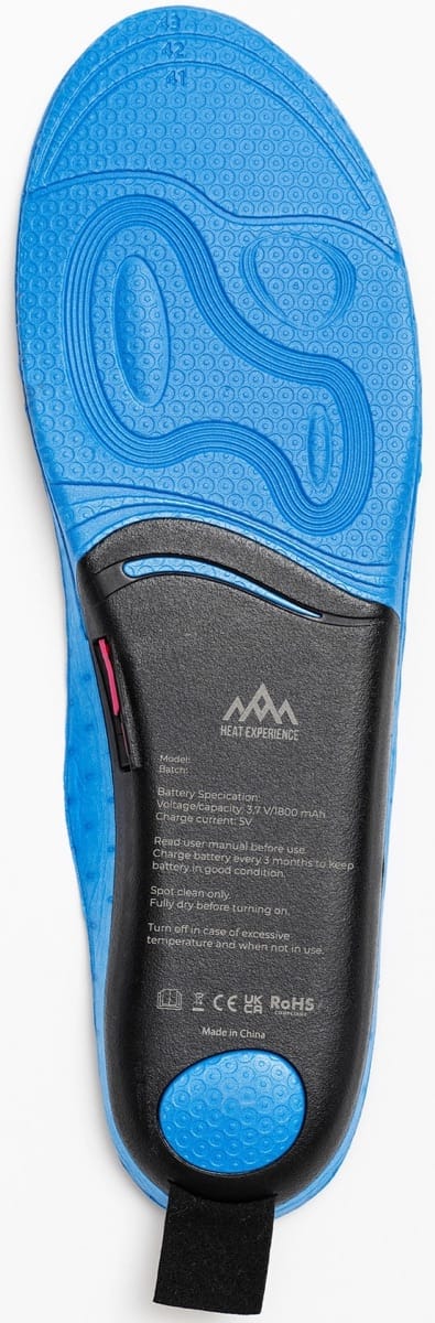 Heat Experience Heatx Heated App Insoles Blue Heat Experience Heat Experience Heatx Heated App Insoles Blue Heat Experience