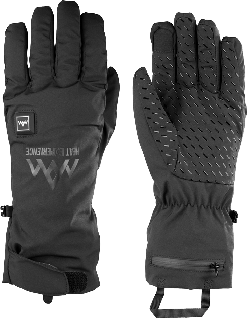 Heat Experience Heated Everyday Gloves Black Heat Experience