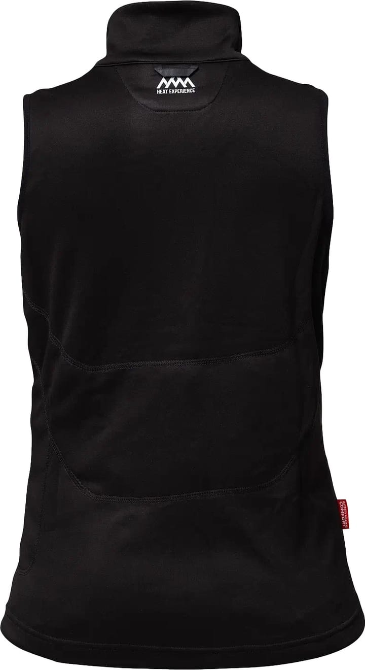 Heat Experience Women's HeatX Heated Fleece Vest Black Heat Experience