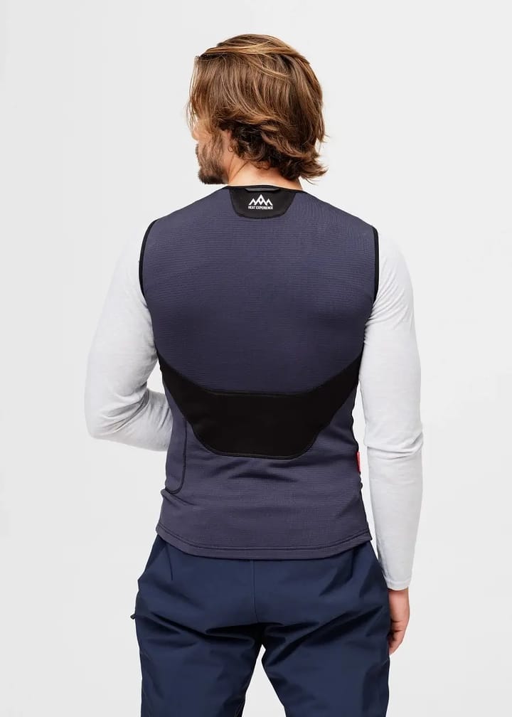Heat Experience Unisex Heatx Heated Inner Vest Navy/black Heat Experience