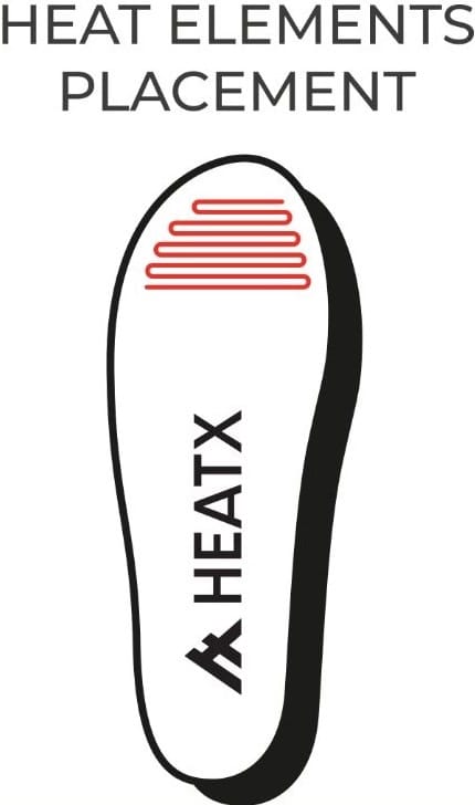 Heat Experience Heatx Hybrid Insoles, App Control Black Heat Experience
