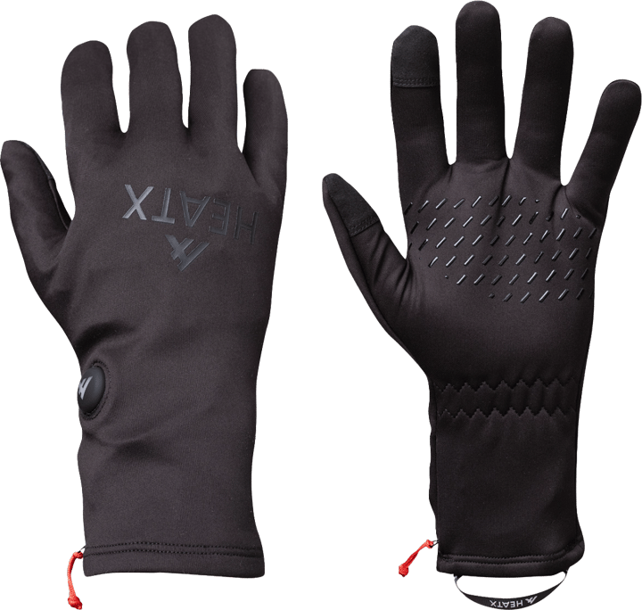 Heat Experience HeatX Liner Gloves v2 Black Heat Experience