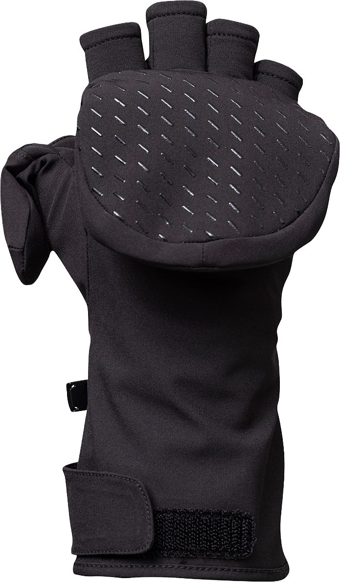 Heat Experience HeatX Pullover Mittens v2 Black Heat Experience