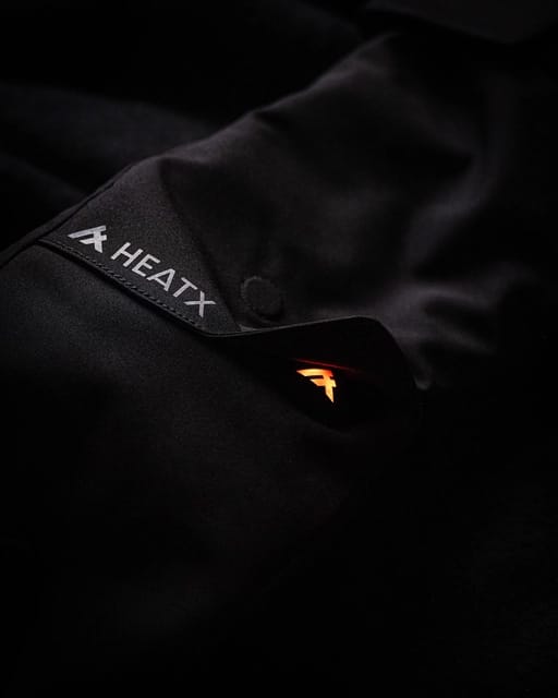 Heat Experience HeatX Pullover Mittens v2 Black Heat Experience