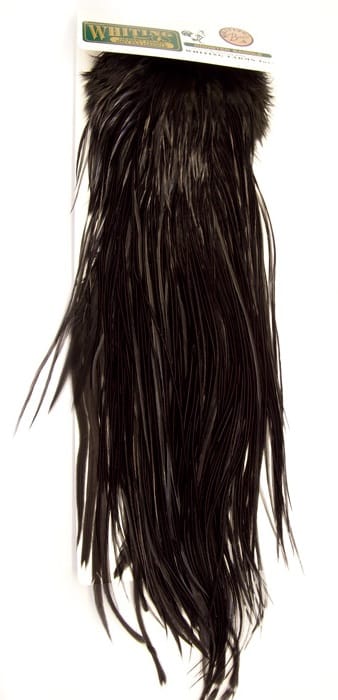 Whiting Hebert-Miner Saddle - Black Bronsegradering / (White Dyed) Whiting
