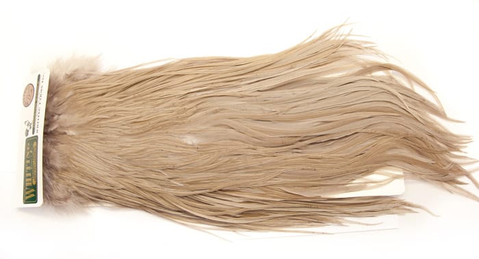Whiting Hebert-Miner Saddle - Light Grey Dun Bronsegradering / (White Dyed) Whiting