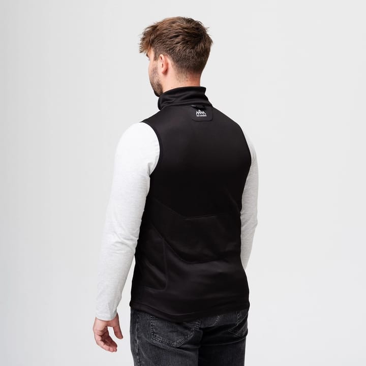 Heat Experience HeatX Heated Fleece Vest Mens Black Heat Experience