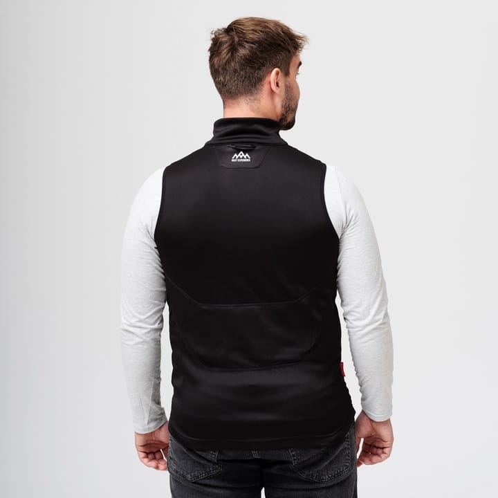 Heat Experience HeatX Heated Fleece Vest Mens Black Heat Experience