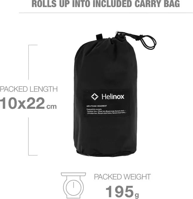 Helinox Air Pillow Black/Charcoal Helinox Helinox Air Pillow Black/Charcoal Helinox