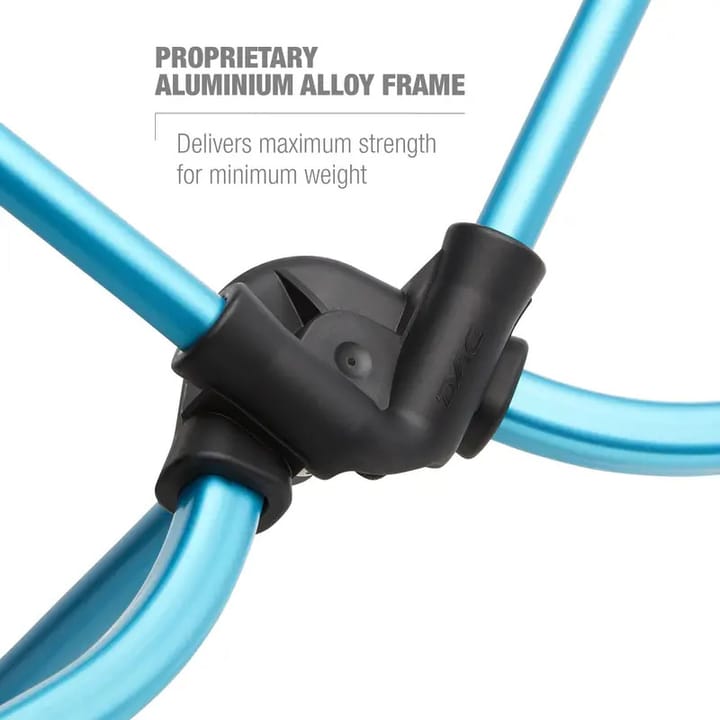 Helinox Beach Chair Black/Cyan Blue Helinox