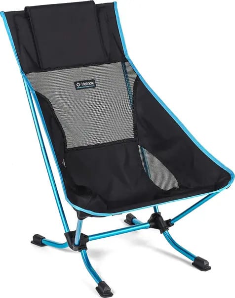 Beach Chair Black/Cyan Blue Helinox