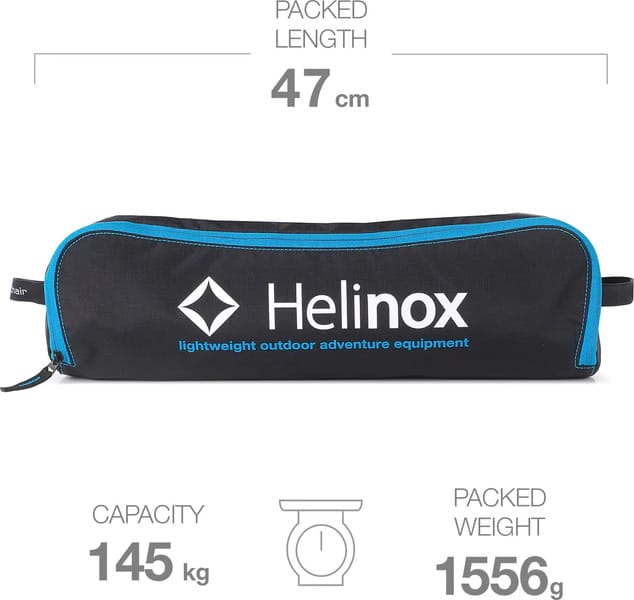 Helinox Beach Chair Blue Mesh Helinox