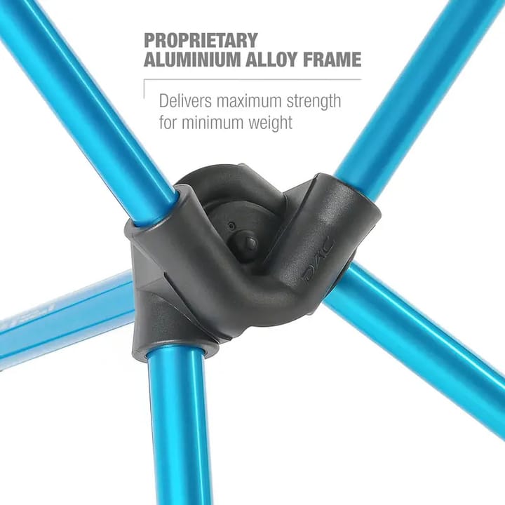 Helinox Cafe Chair Black/Cyan Blue Helinox