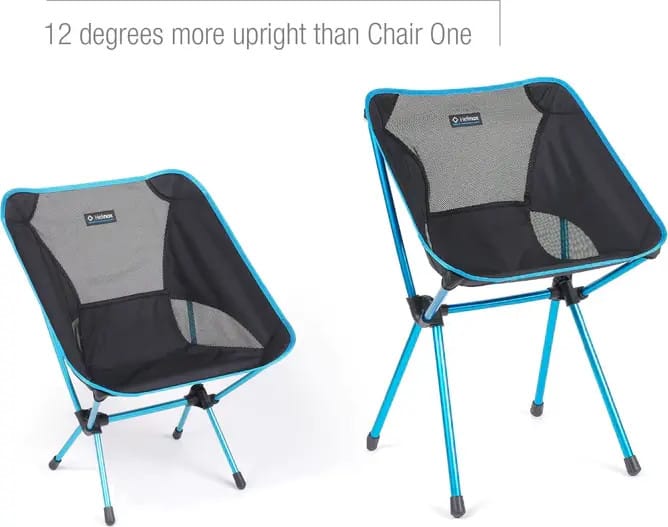 Helinox Cafe Chair Black/Cyan Blue Helinox