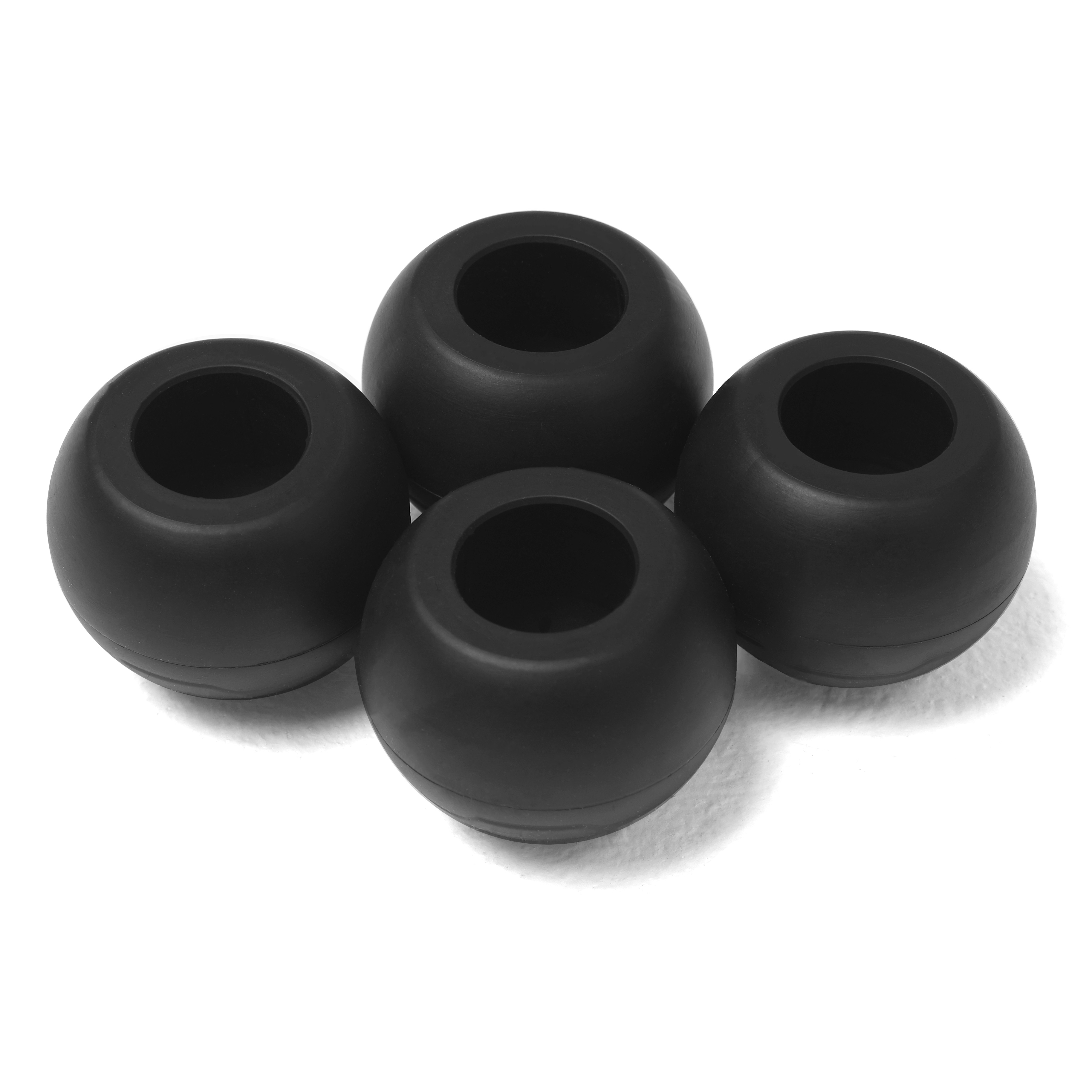 Chair Ball Feet 45 mm 4-Pack Black