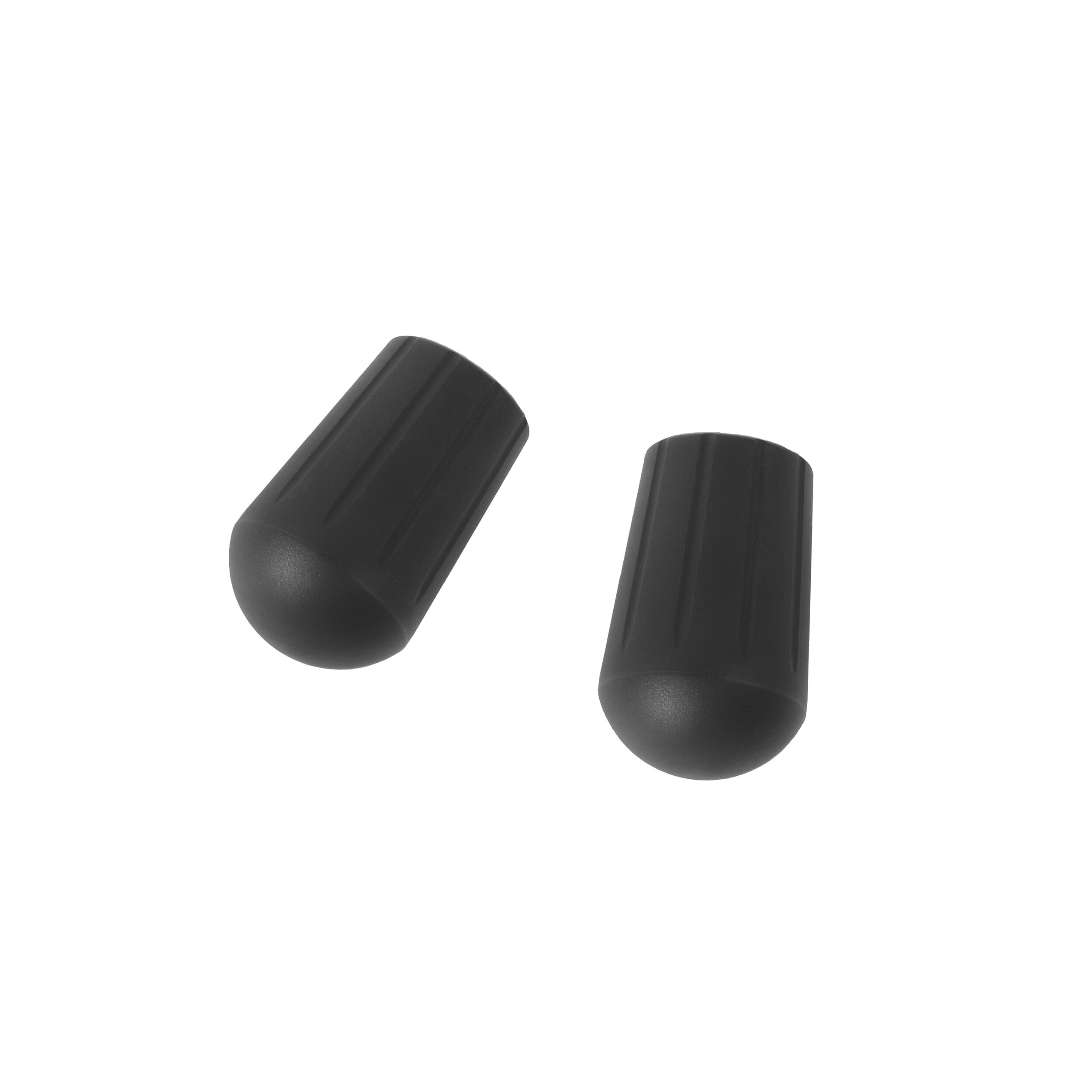 Chair Rubber Tips 17.5 2-pack Black