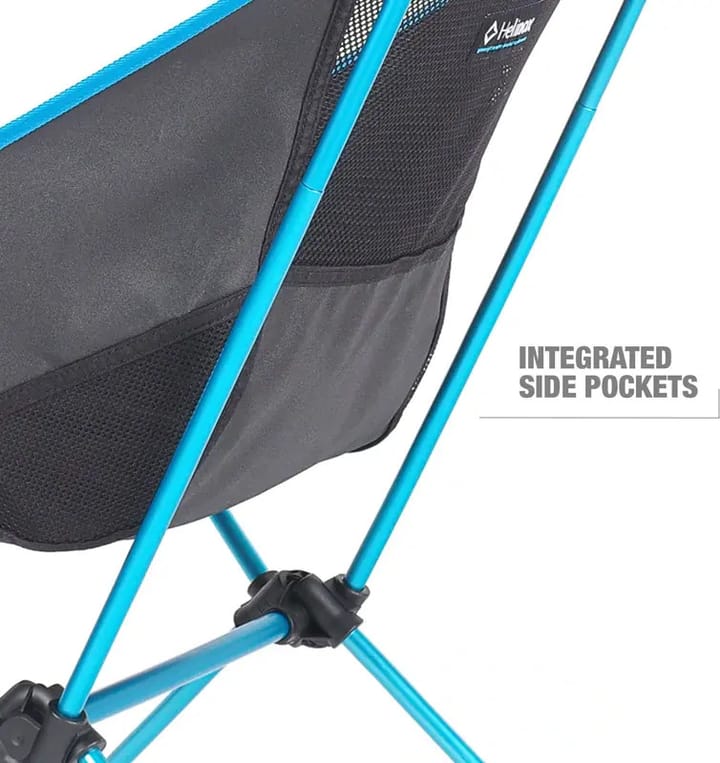 Chair Two Black/Cyan Blue Helinox