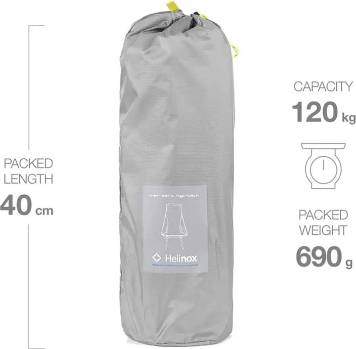 Helinox Chair Zero Highback Grey Helinox