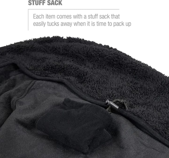 Helinox Fleece Seat Warmer For Chair Two Black Helinox