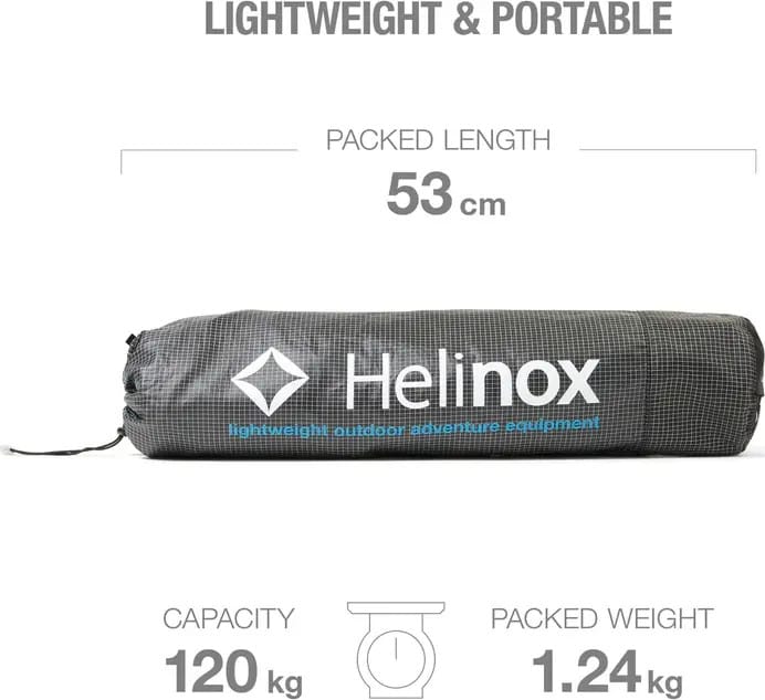 Helinox Lite Cot Black/O Blue Helinox Helinox Lite Cot Black/O Blue Helinox