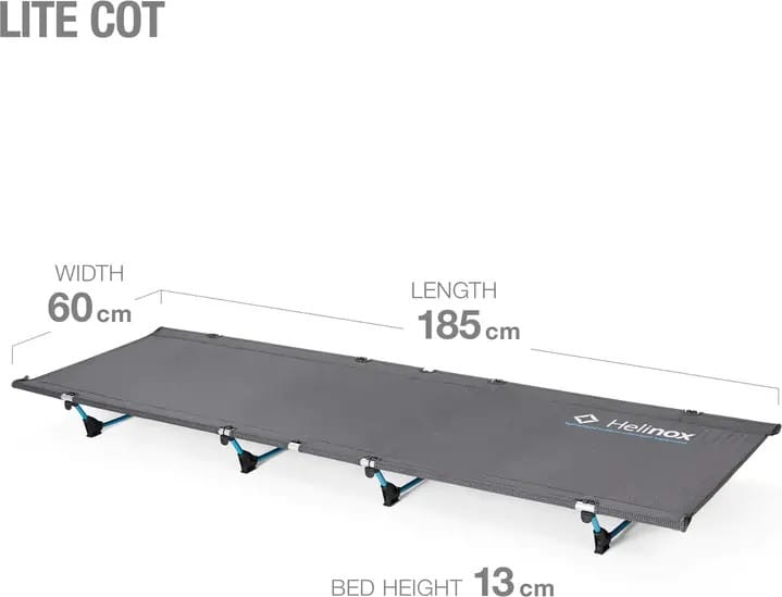 Helinox Lite Cot Black/O Blue Helinox