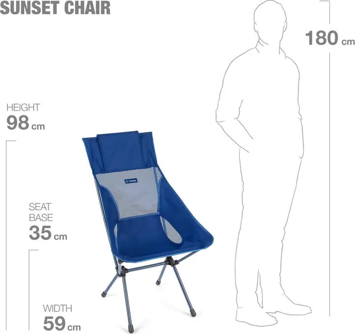 Helinox Sunset Chair Blue Block Helinox Helinox Sunset Chair Blue Block Helinox