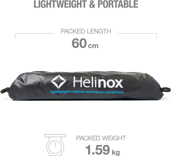 Helinox Table One Hard Top L Black/O Blue Helinox