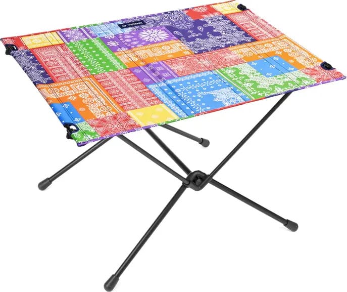 Table One Hard Top L Rainbow Bandanna Quilt Helinox