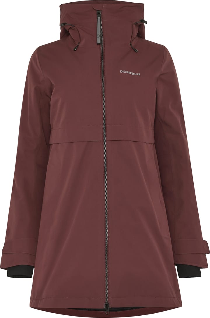 Didriksons Women's Helle Parka 6 Old Rust Didriksons Didriksons Women's Helle Parka 6 Old Rust Didriksons