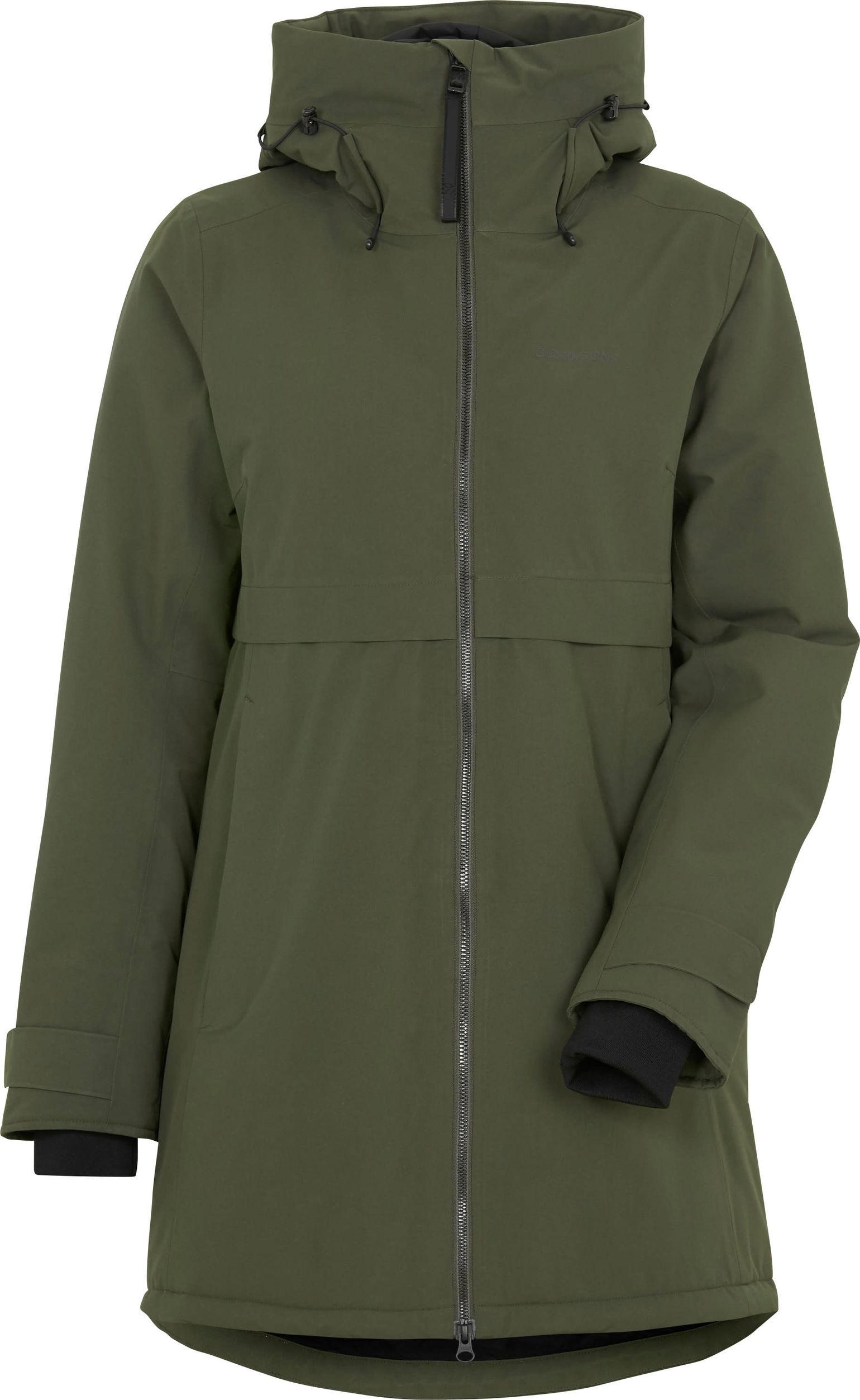 Didriksons Women's Helle Parka 6 Deep Green