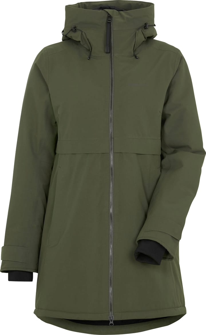 Didriksons Women's Helle Parka 6 Deep Green Didriksons