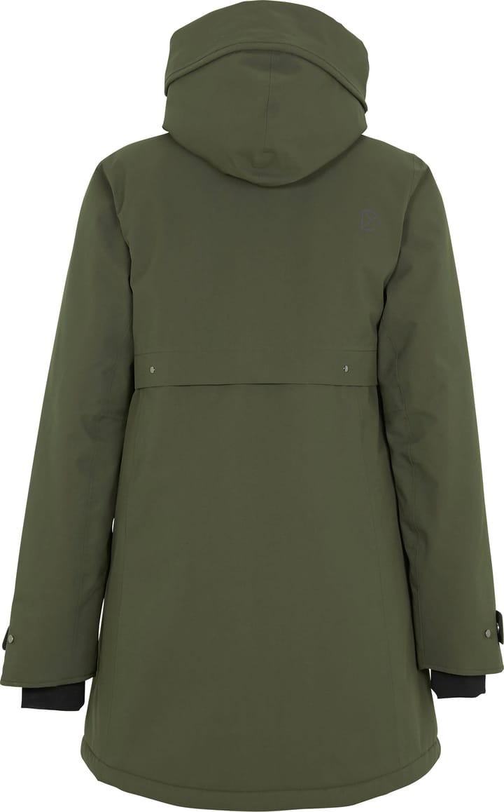 Didriksons Women's Helle Parka 6 Deep Green Didriksons