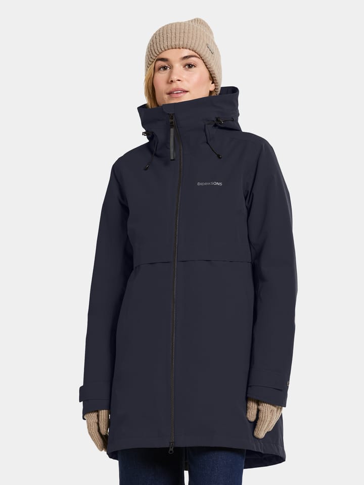 Didriksons Women's Helle Parka 6 Dark Night Blue Didriksons Didriksons Women's Helle Parka 6 Dark Night Blue Didriksons