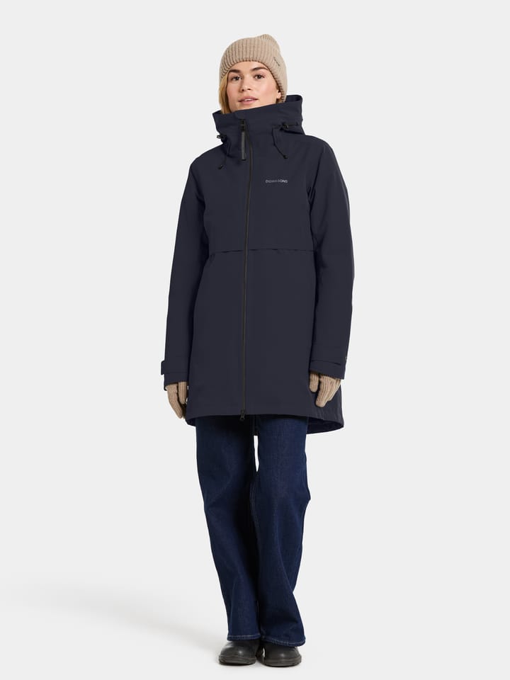 Didriksons Women's Helle Parka 6 Dark Night Blue Didriksons Didriksons Women's Helle Parka 6 Dark Night Blue Didriksons