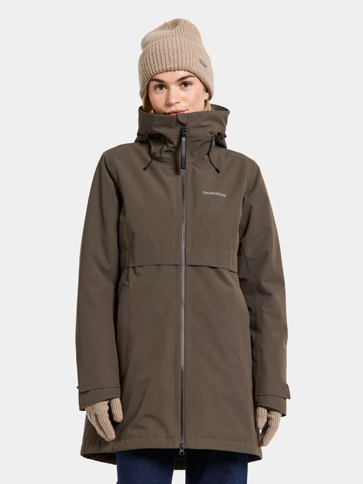 Didriksons Women's Helle Parka 6 Mocha Brown Didriksons Didriksons Women's Helle Parka 6 Mocha Brown Didriksons