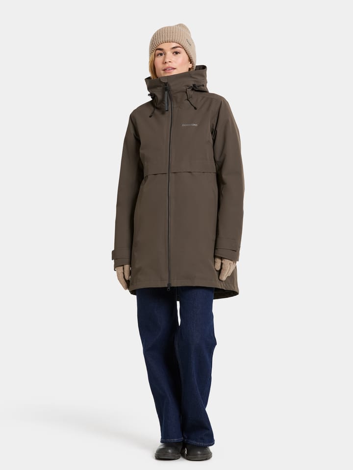 Didriksons Women's Helle Parka 6 Mocha Brown Didriksons Didriksons Women's Helle Parka 6 Mocha Brown Didriksons