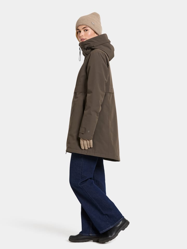 Didriksons Women's Helle Parka 6 Mocha Brown Didriksons Didriksons Women's Helle Parka 6 Mocha Brown Didriksons