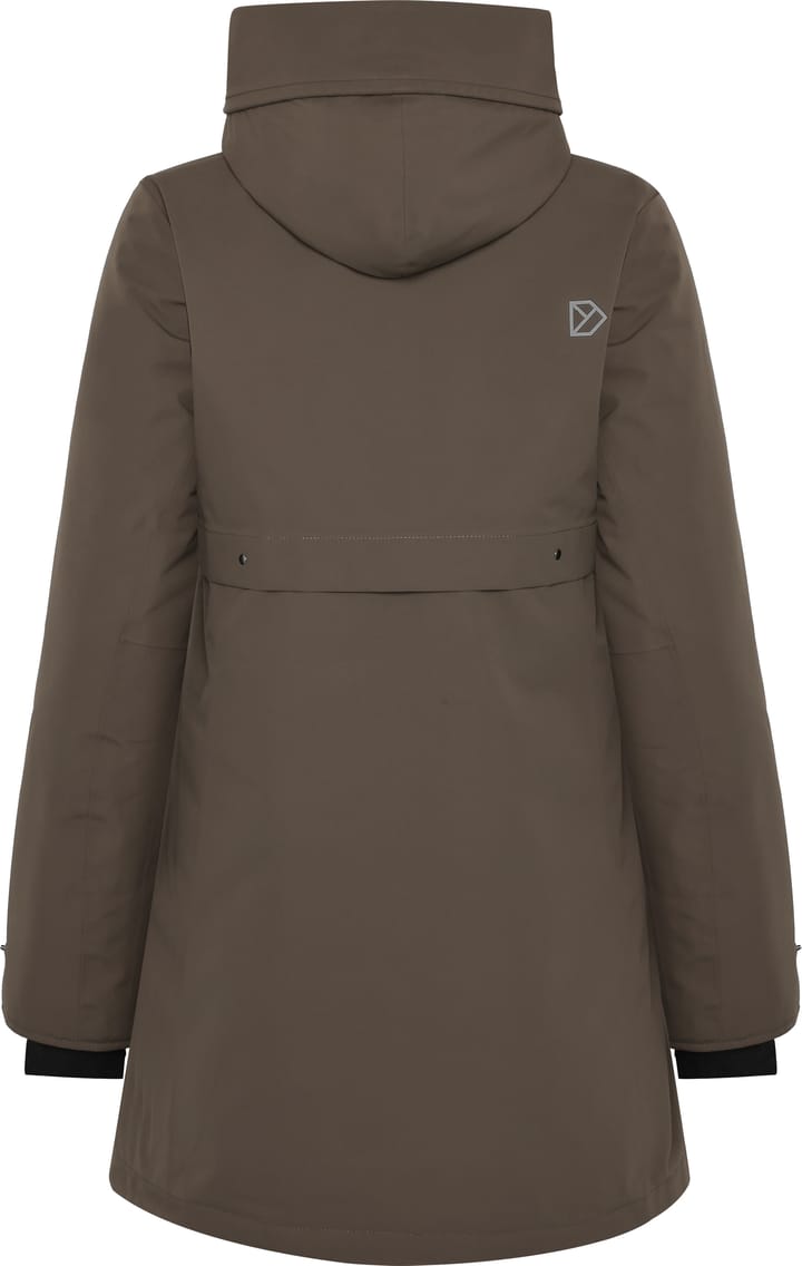 Didriksons Women's Helle Parka 6 Mocha Brown Didriksons