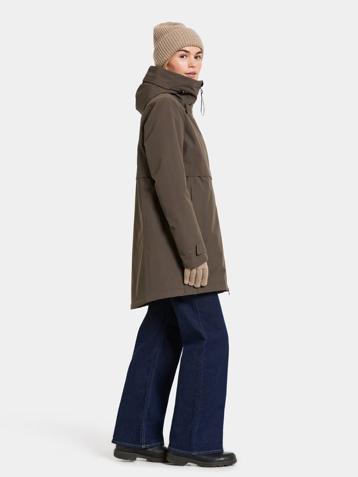 Didriksons Women's Helle Parka 6 Mocha Brown Didriksons Didriksons Women's Helle Parka 6 Mocha Brown Didriksons