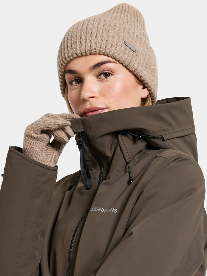 Didriksons Women's Helle Parka 6 Mocha Brown Didriksons Didriksons Women's Helle Parka 6 Mocha Brown Didriksons