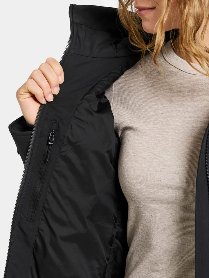 Didriksons Women's Helle Parka 6 Black Didriksons Didriksons Women's Helle Parka 6 Black Didriksons