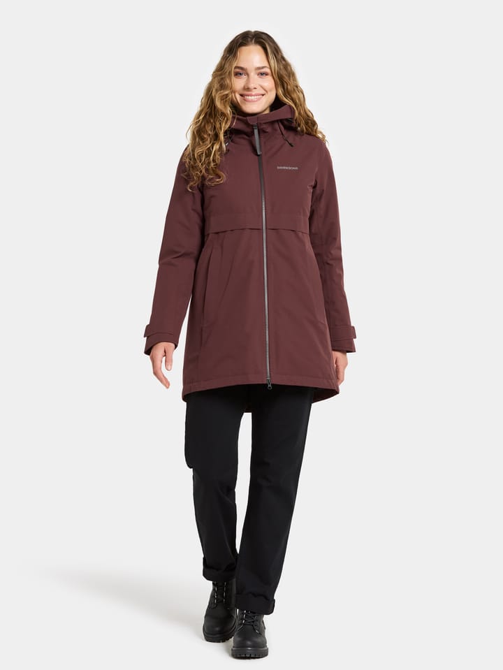 Didriksons Women's Helle Parka 6 Old Rust Didriksons